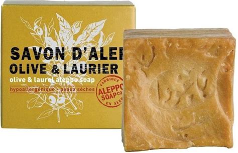 Aleppo Soap Co Savon D Alep Zeep Olive Laurier 100gr Bol