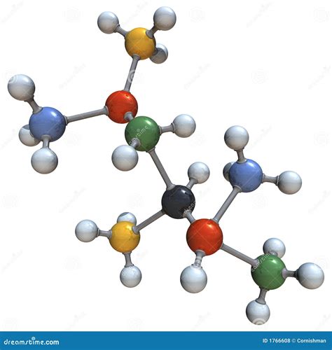 Large Molecule Stock Illustration Illustration Of Scientific 1766608