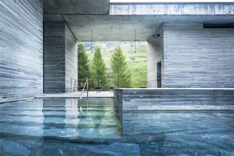 Therme Vals Vals Das Bergdorf