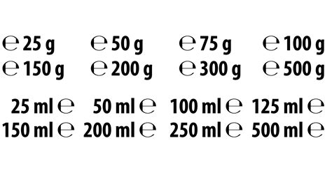 Mengenangabe Lebensmittelverband Deutschland