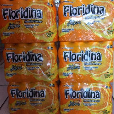 Jual Floridina Minuman Rasa Jeruk Ml Pack Pcs Shopee Indonesia