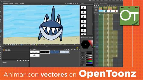 Animar En Opentoonz Con Vectores Tutorial Animaci N Youtube