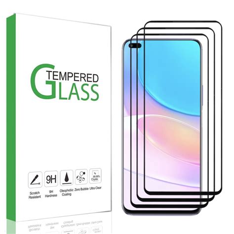 2 Pieces Tempered Glass For Huawei Nova 8i Nova4 Nova3i Nova3 Anti Scratch Screen Protective