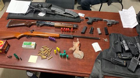 Police Seize Weapons Body Armor Ammunition From Detroit House