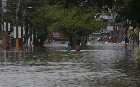 Villahermosa Tabasco Inundado Tras Lluvias Por Frente Frío Grupo