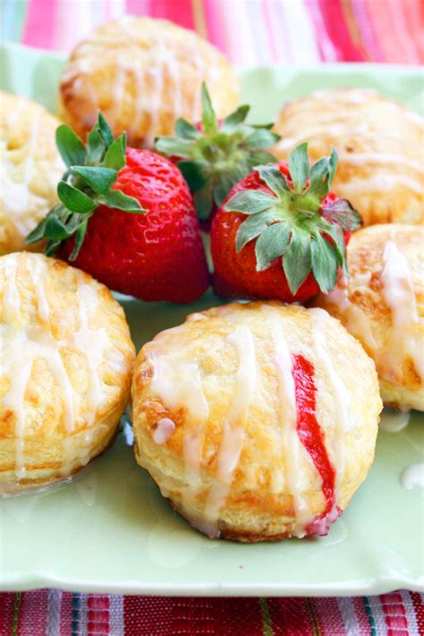 Fruit Filled Puff Pastry Donuts With Lemon Glaze The Comfort Of Cooking