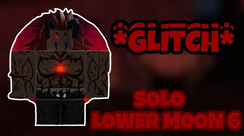 Roblox Demonfall How To Solo Okuro Lower Moon 6 Glitch YouTube