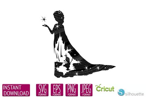 Silhouette Elsa Cricut Frozen Svg Free - 241+ SVG File for Silhouette