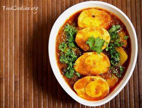 Dimer Dalna Egg Curry Bengali Recipe Food Indian