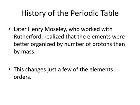 Ppt History Of The Periodic Table Powerpoint Presentation Free Download Id2422576