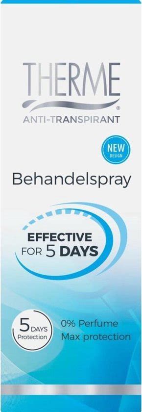 Therme Anti Transpirant 5 Dagen Behandelspray 6 X 25 Ml