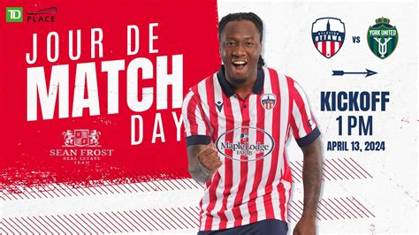 MATCH PREVIEW: Atlético Ottawa vs. York United FC – 1pm – Atlético Ottawa