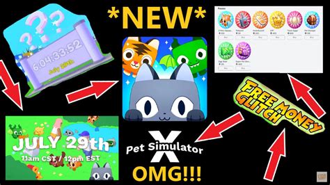 *NEW* PET SIMULATOR X ANNOUNCED!!! *TEASER REACTION* | RELEASE DATE ...