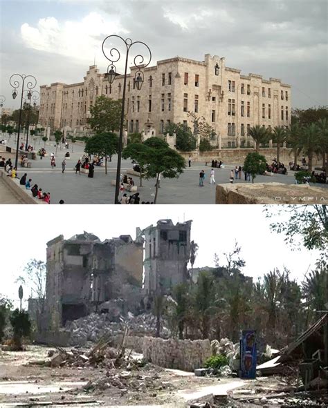 Before And After Photos Of Syria Reveals Wars Destructive Effects