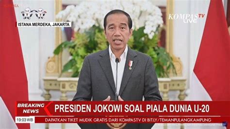 Soal Timnas Israel Di Piala Dunia U 20 Jokowi Jangan Campur Adukkan