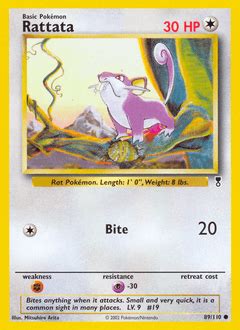 Rattata base6 89 Pokémon Card Database PokemonCard