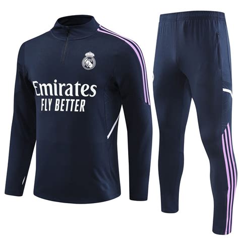 Novo Real Madrid Fato De Treino Masculino Esportivo Branco