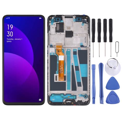 LCD Screen And Digitizer Full Assembly With Frame For OPPO F11 Pro