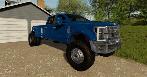 2019 Ford F450 Platinum V10 Fs22 Mod Farming Simulator 22 Mod