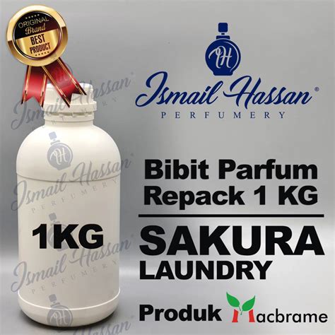 Jual Biang Bibit Parfum LAUDRY Sakura Original Produk MACBRAME Packing