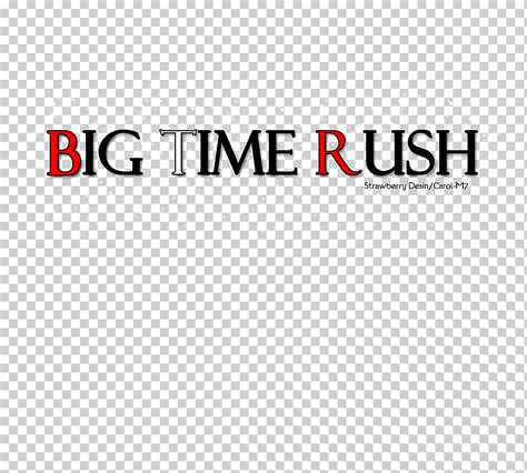 Big Time Rush Text Png Klipartz