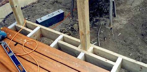 Railings How To Install Wood Deck Rail Posts