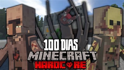 EU PASSEI 100 DIAS EM UM APOCALIPSE PARASITA NO MINECRAFT HARDCORE 8