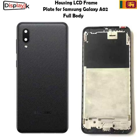 Housing LCD Frame Plate For Samsung Galaxy A02 Display LK