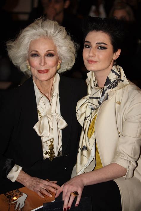 Pin By Lydia Preston On Style Inspiration Carmen Dell Orefice Older