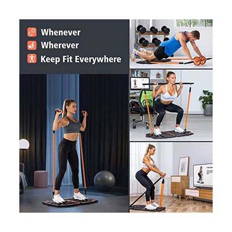 Gonex Portable Home Gym Workout Equipment With Exercise Accessories