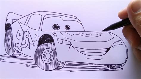 Gambar Sketsa Mcqueen | Garlerisket