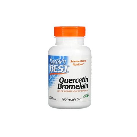 Quercetin Bromelain 180 Capsule Doctor S Best