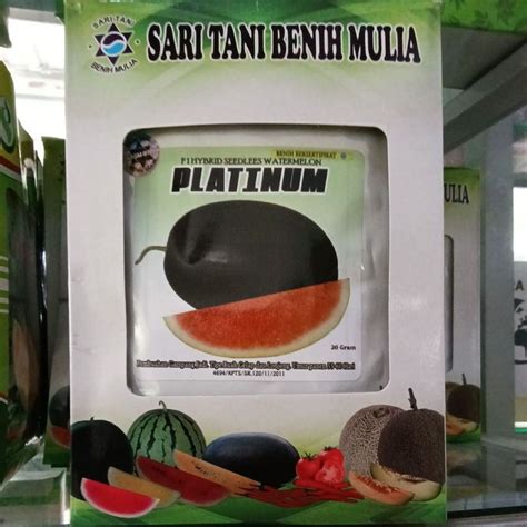 Jual Benih Semangka Platinum F1 Cocok Ditanam Di Dataran Rendah Sampai