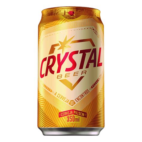 Cerveja CRYSTAL Lata 350ml Pão de Açúcar