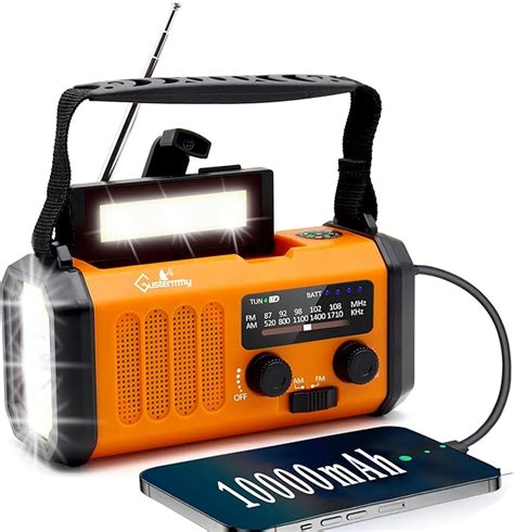 Radio M T O D Urgence Manivelle Avec Batterie De Secours De