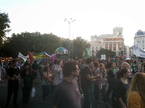 Mareaverde As Fue La Manifestaci N De Marea Verde En Madrid