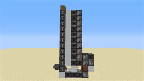 1-Wide Tileable HopperSpeed Dropper Elevator (lag efficiet| pistonless ...