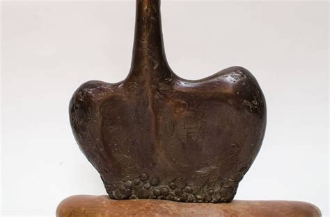 Solid Bronze Abstract Nude in Manner of Miró For Sale at 1stDibs