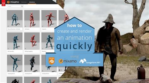 How To Make Animation Quickly Using Adobe Mixamo YouTube