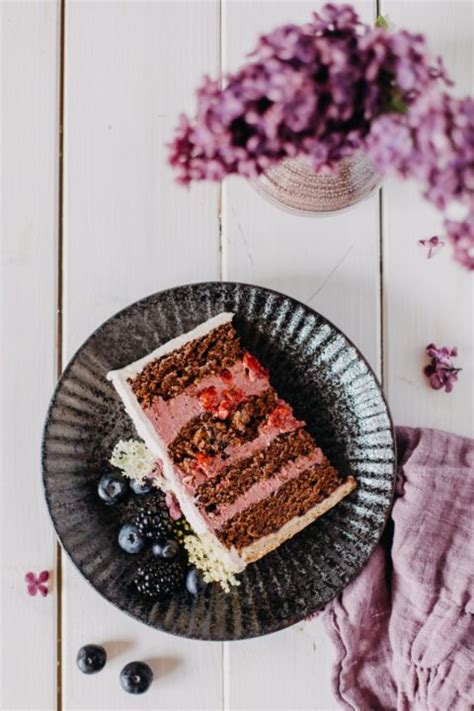 Eine Leckere Vegane Hochzeitstorte Suess Und Salzig