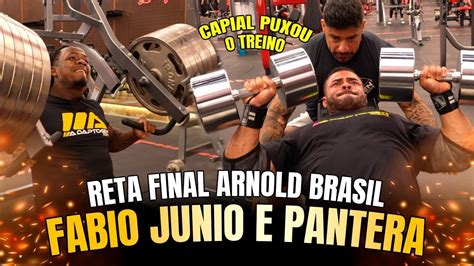 FÁBIO JUNIO NA RETA FINAL DO ARNOLD VAI BRIGAR PELO TOP 1 YouTube