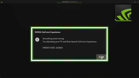 How To Fix NVIDIA GeForce Experience Error Code 0x0003 Update 09 2023