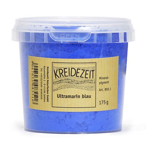 Ultramarinblau Pigment Kreidezeit Naturfarben Shop Von Bioraum