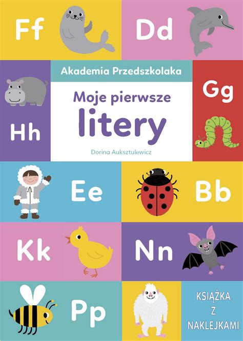 Akademia Przedszkolaka Moje Pierwsze Litery Wydawnictwo Olesiejuk