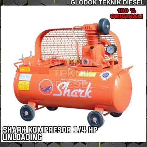 Jual SHARK 1 4 HP KOMPRESOR ANGIN 1 LITER OLI KOMPRESOR Shopee