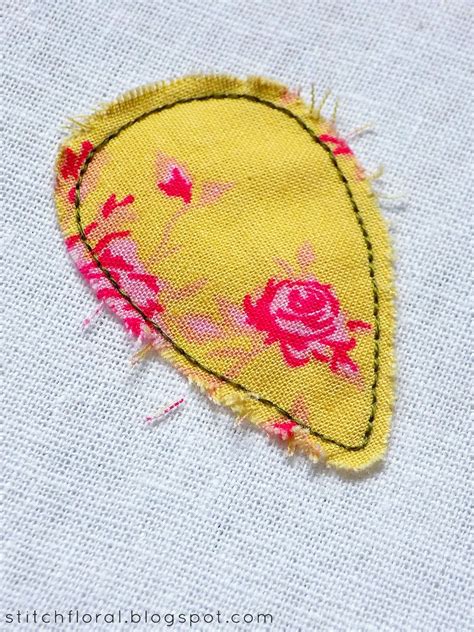 Fabric Appliqué 4 Methods You Should Know Stitch Floral Applique