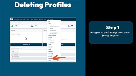 How To Delete A Profile