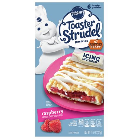 Save On Pillsbury Toaster Strudel Raspberry Pastries 6 Ct Order