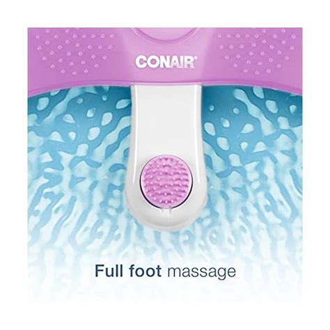 Conair Soothing Pedicure Foot Spa Bath With Soothing Vibration Massage