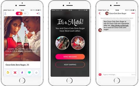 Its A Match On Tinder Narvesen Fast Track Campaign